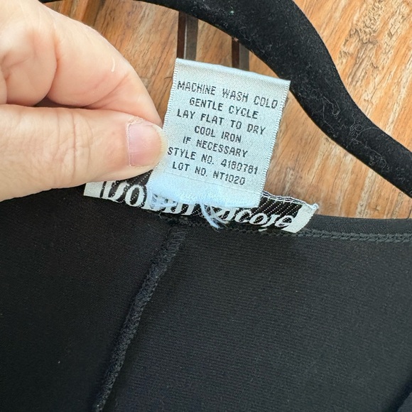 Ronni Nicole Black Midi Dress Sz 10 GUC - Picture 3 of 5